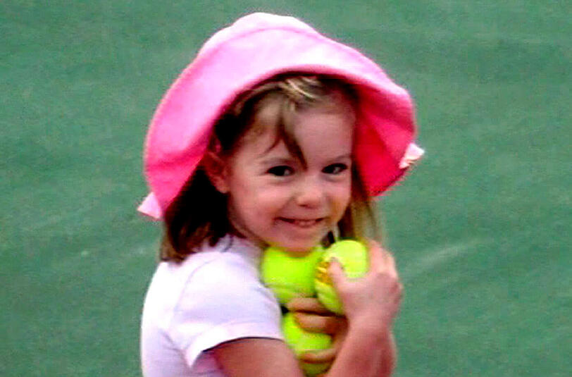 Die kleine Maddie verschwand im Mai 2007 während eines Familienurlaubs in Portugal spurlos