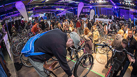 Der Radlflohmarkt ist am 13. April im Backstage.