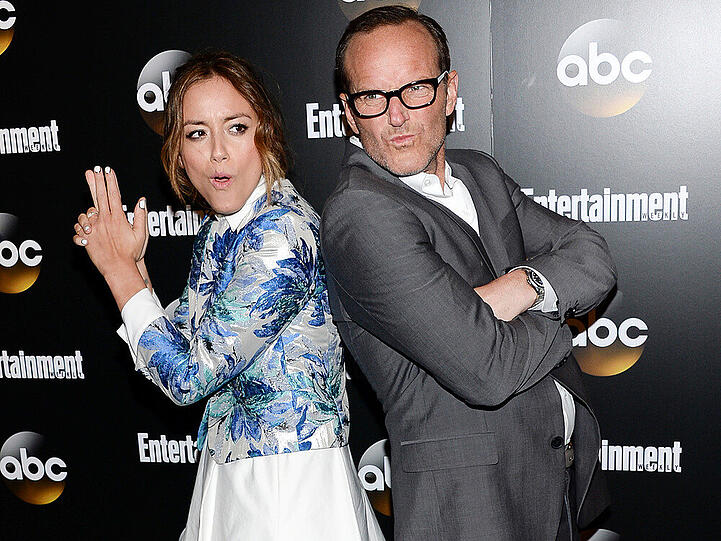 Chloe Bennet and Clark Gregg: Zwei Stars aus "Marvel's Agents of S.H.I.E.L.D."