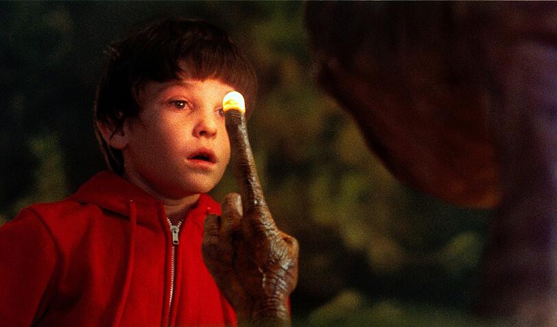 E.T. - Szenen aus dem Kult-Film.