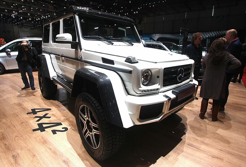 Jetzt noch kantiger: Mercedes zeigt in Genf den G 500 4x4hoch2