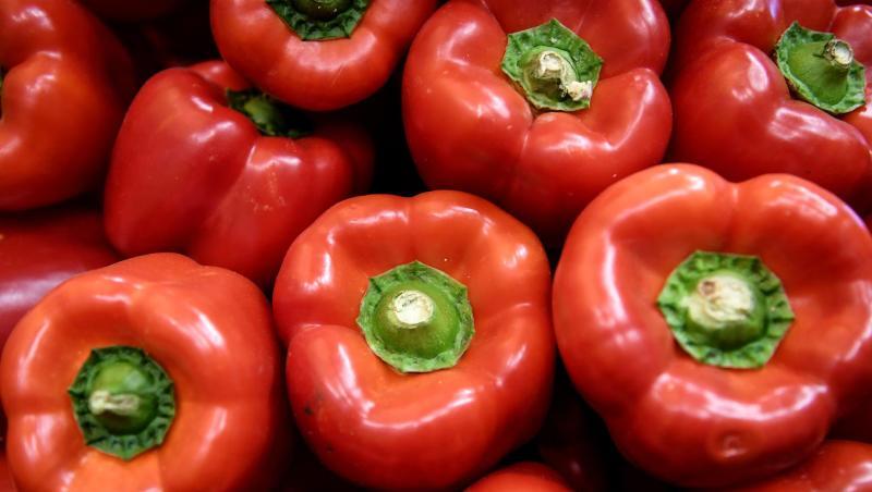 Rote Paprika. Foto: Britta Pedersen/dpa-Zentralbild/ZB/Symbolbild Rote Paprika. Foto: Britta Pedersen/dpa-Zentralbild/ZB/Symbolbild