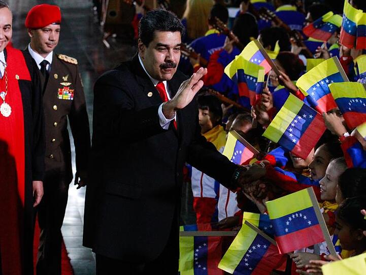 Nicolas Maduro: Zahlreiche Staaten erkennen das Ergebnis der letzten Wahl nicht an.