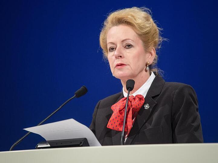 Daniela Bergdolt, Vizepräsidentin der Deutschen Schutzvereinigung für Wertpapierbesitz (DSW) und Landesgeschäftsführerin DSW in Bayern. Foto: Matthias Balk/dpa/Archivbild