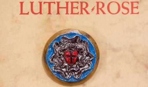 Die Lutherrose ist das Vorbild für die Prägung der 50-Euro-Münze.