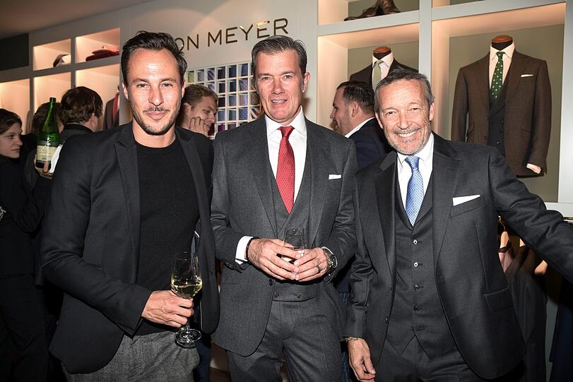 Nikias Hofmann, John Jürgens und Michael Roll