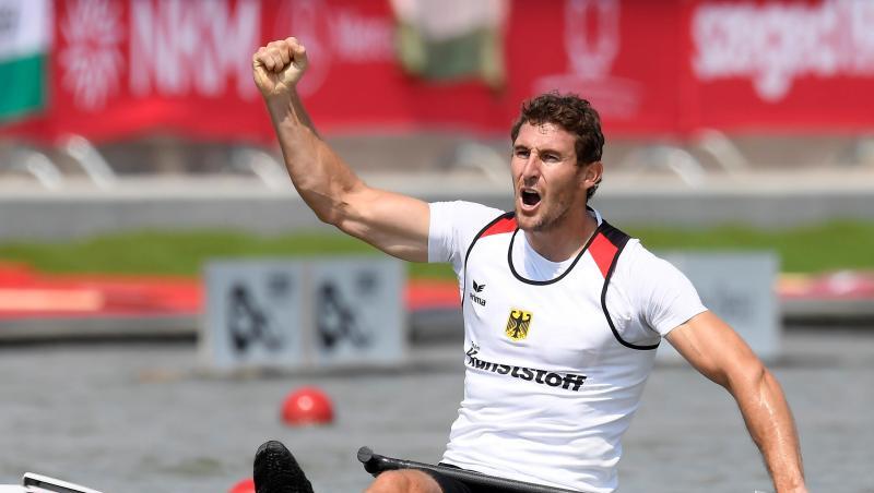 Sebastian Brendel gewann bei der Kanu-WM Gold über die 500 Meter. Sebastian Brendel gewann bei der Kanu-WM Gold über die 500 Meter.