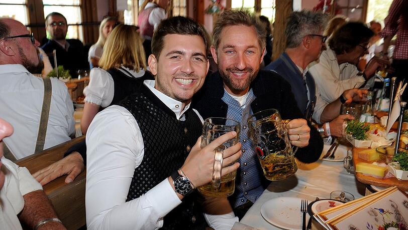 Christian Wackert und Daniel Boschmann bei der Wiesn 2018. Christian Wackert und Daniel Boschmann bei der Wiesn 2018.