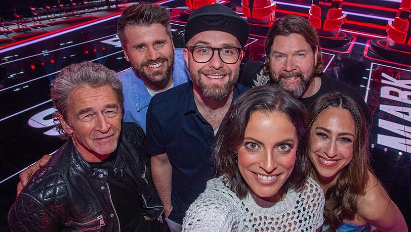 Peter Maffay (li.) feiert sein "The Voice"-Debüt.
