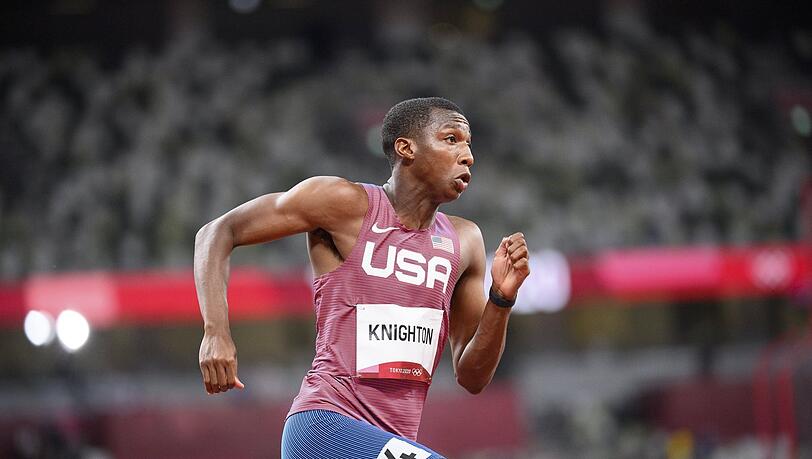 Wunderkind: Erriyon Knighton ist auf Usain Bolts Spuren.
