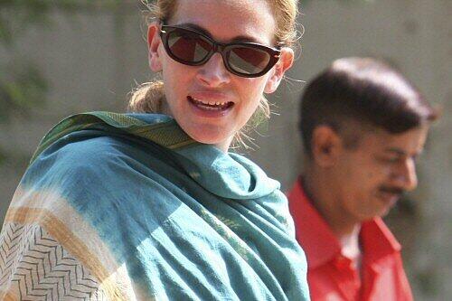 Julia Roberts in Indien