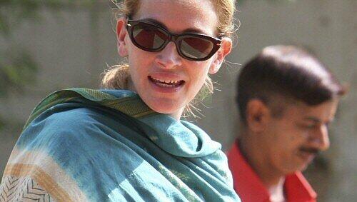 Julia Roberts in Indien Julia Roberts in Indien