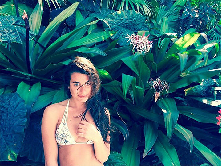 Lea Michele postete auf Instagram Bilder aus ihrem Urlaub