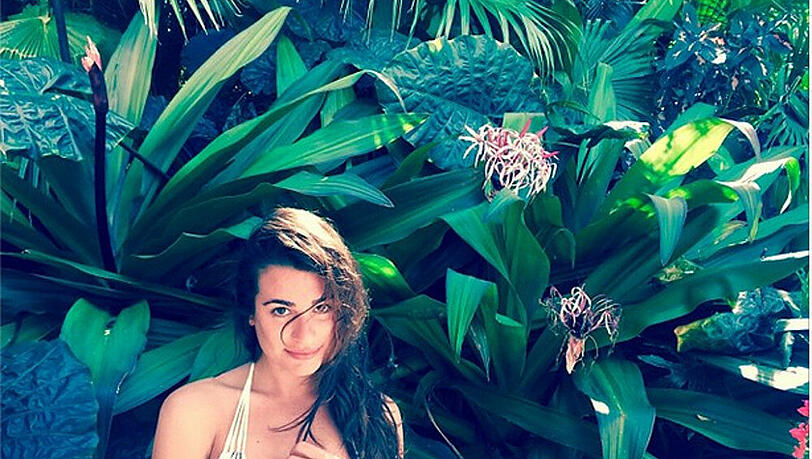 Lea Michele postete auf Instagram Bilder aus ihrem Urlaub