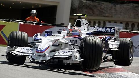 Der Pole Robert Kubica sorgte in Kanada für den ersten Formel-1-Sieg des BMW-Sauber-Teams.