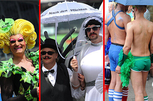 An diesem Wochenende feierten zehntausende Menschen aus der Hamburger LSBT-Community den Christopher Street Day. Sehen Sie hier die Bilder von der bunten Parade.