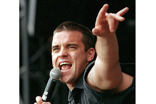 Das einzige Robbie Williams-Konzert wird live übertragen.