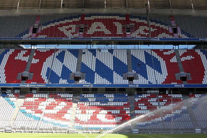 Während der Sommerpause wird an der Allianz Arena gewerkelt. Am 5. August soll alles fertig sein.