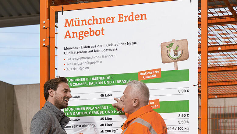 Erde vom Wertstoffhof. Erde vom Wertstoffhof.