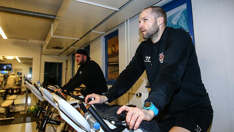 Arbeitet an seinem Comeback: Richie Regehr. Arbeitet an seinem Comeback: Richie Regehr.