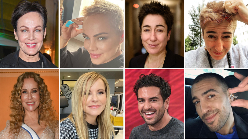 Sonja Kirchberger, Dunja Hayali, Katja Burkard und Elyas M'Barek haben ihren Look verändert.