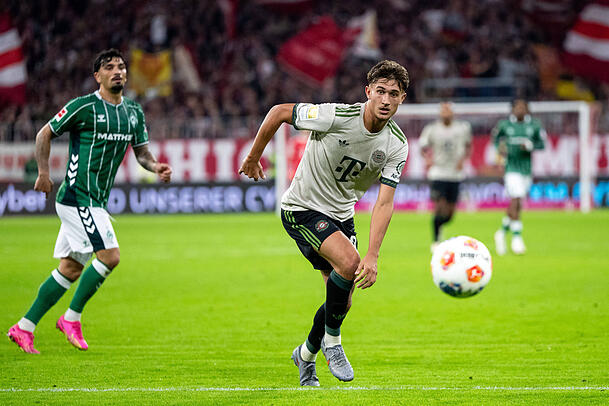 Tom Bischof in der Bundesliga für die Bayern.