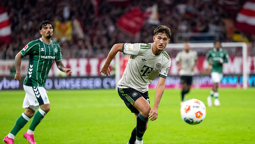 Leitete mit einem schönen Steckpass das 4:0 von Konrad Laimer ein: Tom Bischof.