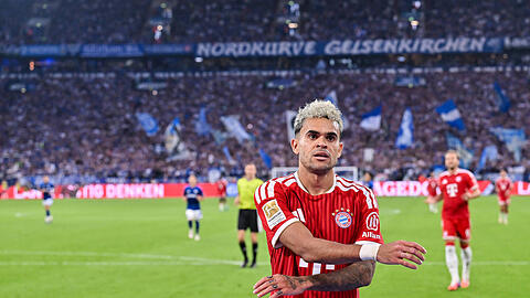 Entt&auml;uschte auf Schalke: Luis Diaz.