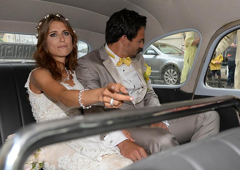 Cathy Fischer und Mats Hummels haben in München geheiratet