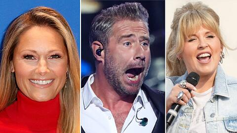 Helene Fischer (l.) startet eine Kinderlieder-Reihe. Vor ihr veröffentlichten schon Kollegen wie Sasha und Maite Kelly Alben für das junge Publikum.