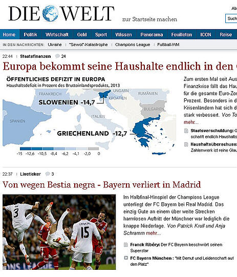 "Von wegen Bestia Negra" titelt "welt.de".