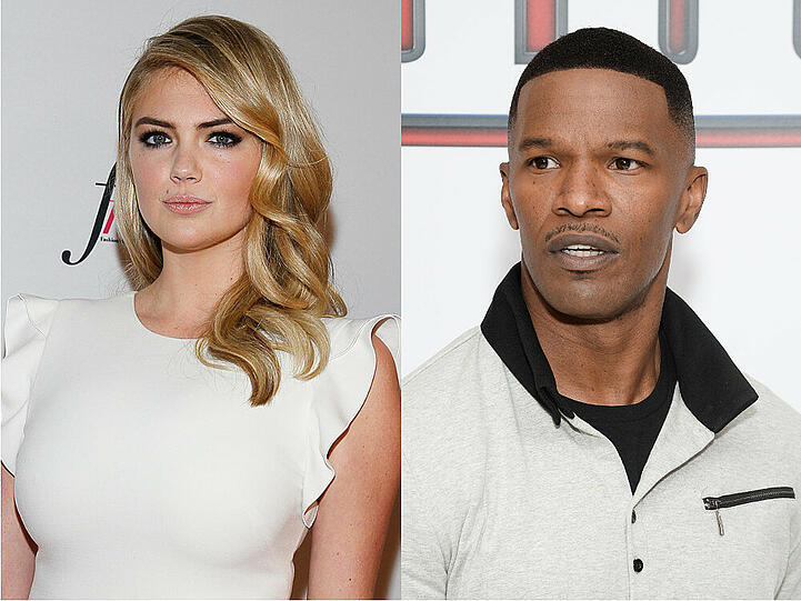 Kate Upton schenkt Jamie Foxx ein Ständchen
