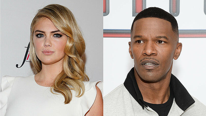 Kate Upton schenkt Jamie Foxx ein Ständchen Kate Upton schenkt Jamie Foxx ein Ständchen