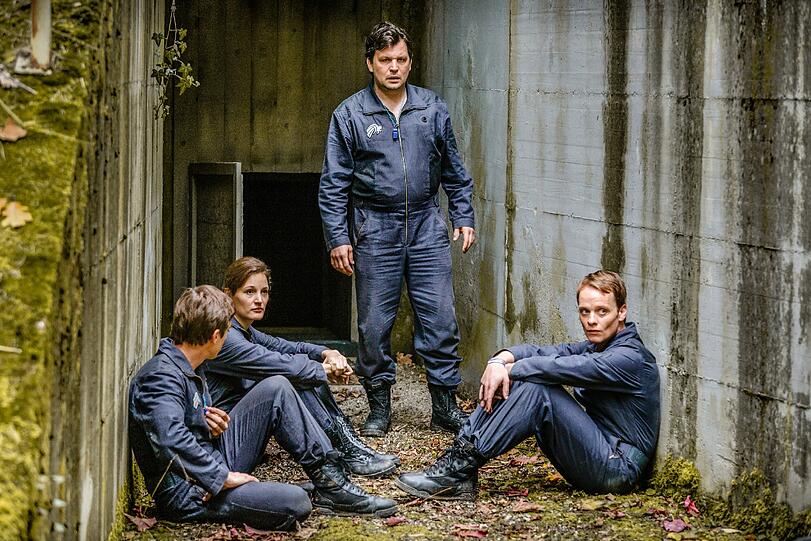 Frederick, Yvonne, Marco und Michel.