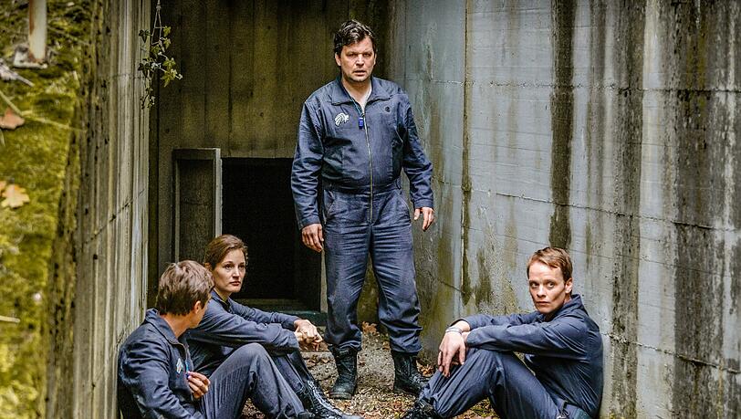 Frederick, Yvonne, Marco und Michel. Frederick, Yvonne, Marco und Michel.