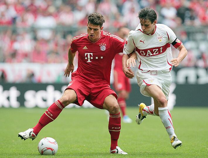 33. Spieltag: FC Bayern - VfB Stuttgart (28.04.2012 15.30). Das letzte Spiel der vergangenen Saison verlieren die Stuttgarter in der Allianz Arena 2:1.