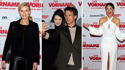 Illustre Kino-Stars: Die Bilder der Premiere vom roten Teppich