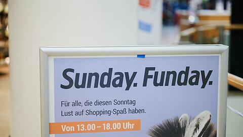 Immer wieder gibt es die Möglichkeit, sonntags einkaufen zu gehen. (Archivbild)