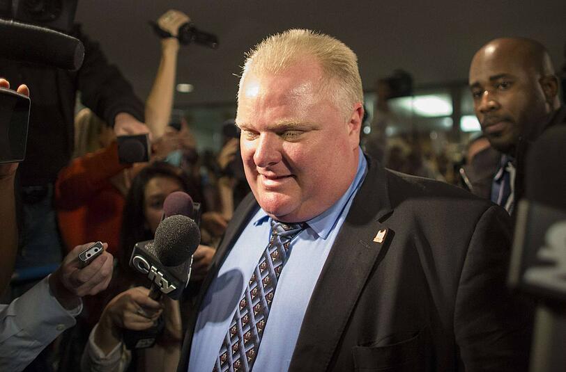 Torontos Bürgermeister Rob Ford hat selbst so seine Erfahrungen mit illegalen Drogen.