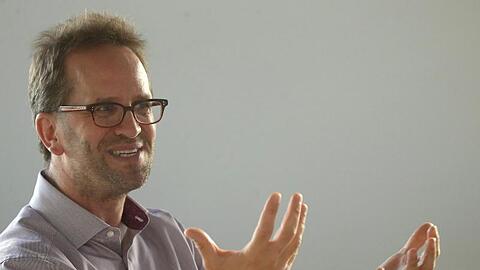 Klaus Müller, Chef der Verbraucherzentrale Bundesverband (VZBV), während eines dpa-Interviews.