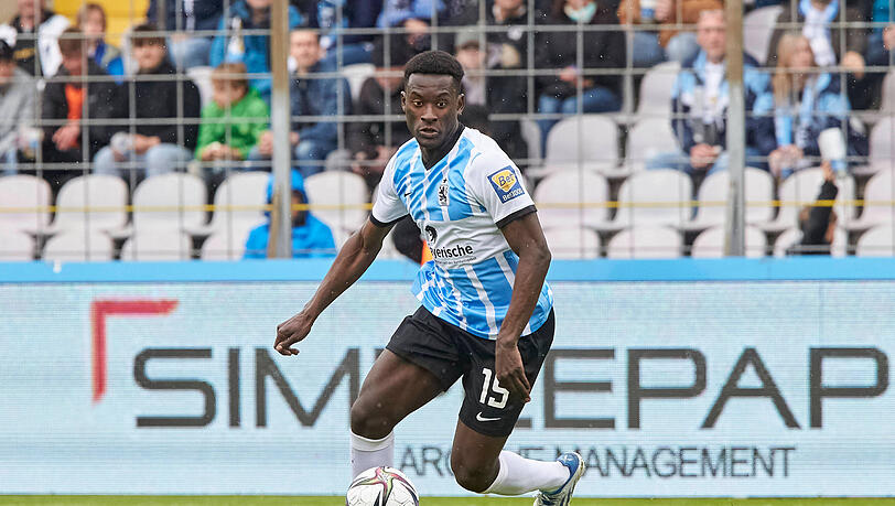 Einer der wenigen Winterneuzugänge, die sich beim TSV 1860 durchsetzen konnten: Merveille Biankadi.