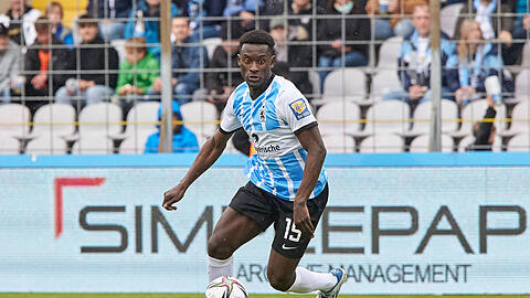 Einer der wenigen Winterneuzugänge, die sich beim TSV 1860 durchsetzen konnten: Merveille Biankadi.