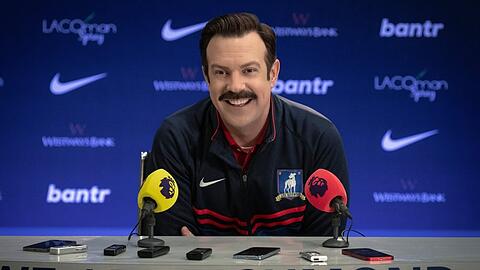 Jason Sudeikis als Titelfigur der Apple-Serie "Ted Lasso".