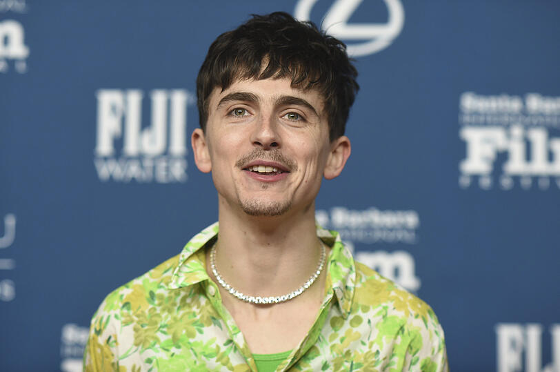 Timothée Chalamet nimmt an der Verleihung des Arlington Artist of the Year Award im Rahmen des Santa Barbara International Film Festival teil. +++ dpa-Bildfunk +++