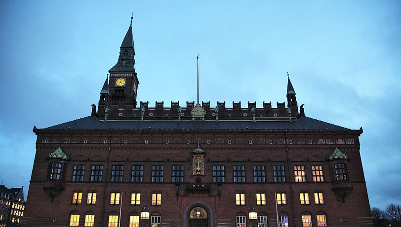 Im Rathaus von Kopenhagen wurde im vergangenen Jahr eine Rekordzahl an Eheschließungen verzeichnet. (Archivbild)