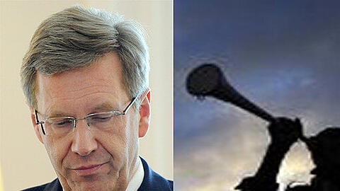 Mit Vuvuzelas wollen Internet-Aktivisten Christian Wulff am Donnerstag beim Großen Zapfenstreich in Berlin "den Marsch blasen".