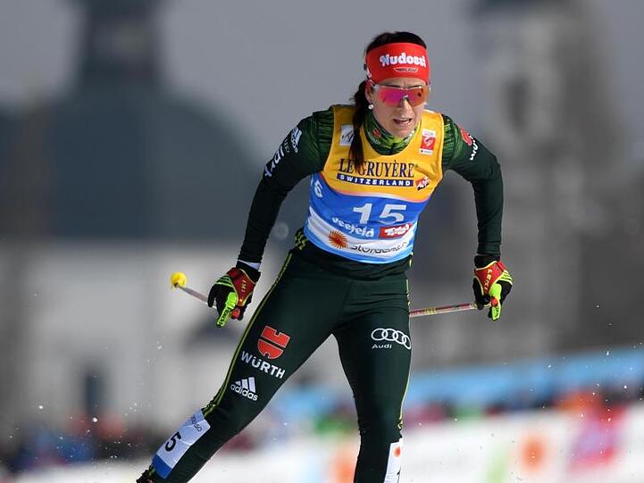 Katharina Hennig kommt nicht über einen 16. Rang hinaus.