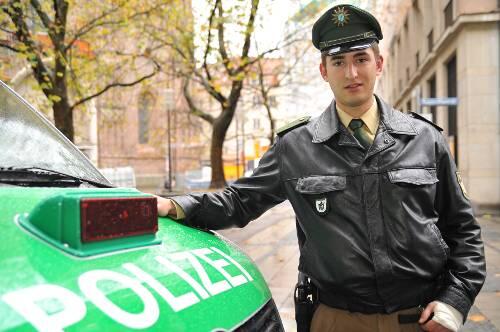 Immer im Dienst: Polizeimeister Michael Hof schnappte einen Räuber in seiner Freizeit.