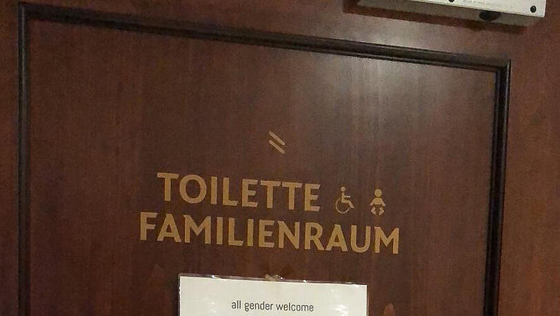 Auf dem Nockherberg gibt es wie vergangenes Jahr eine Toilette f&uuml;r alle Geschlechter.
