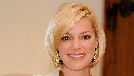 Katherine Heigl steht für 'Jenny's Wedding' vor der Kamera.